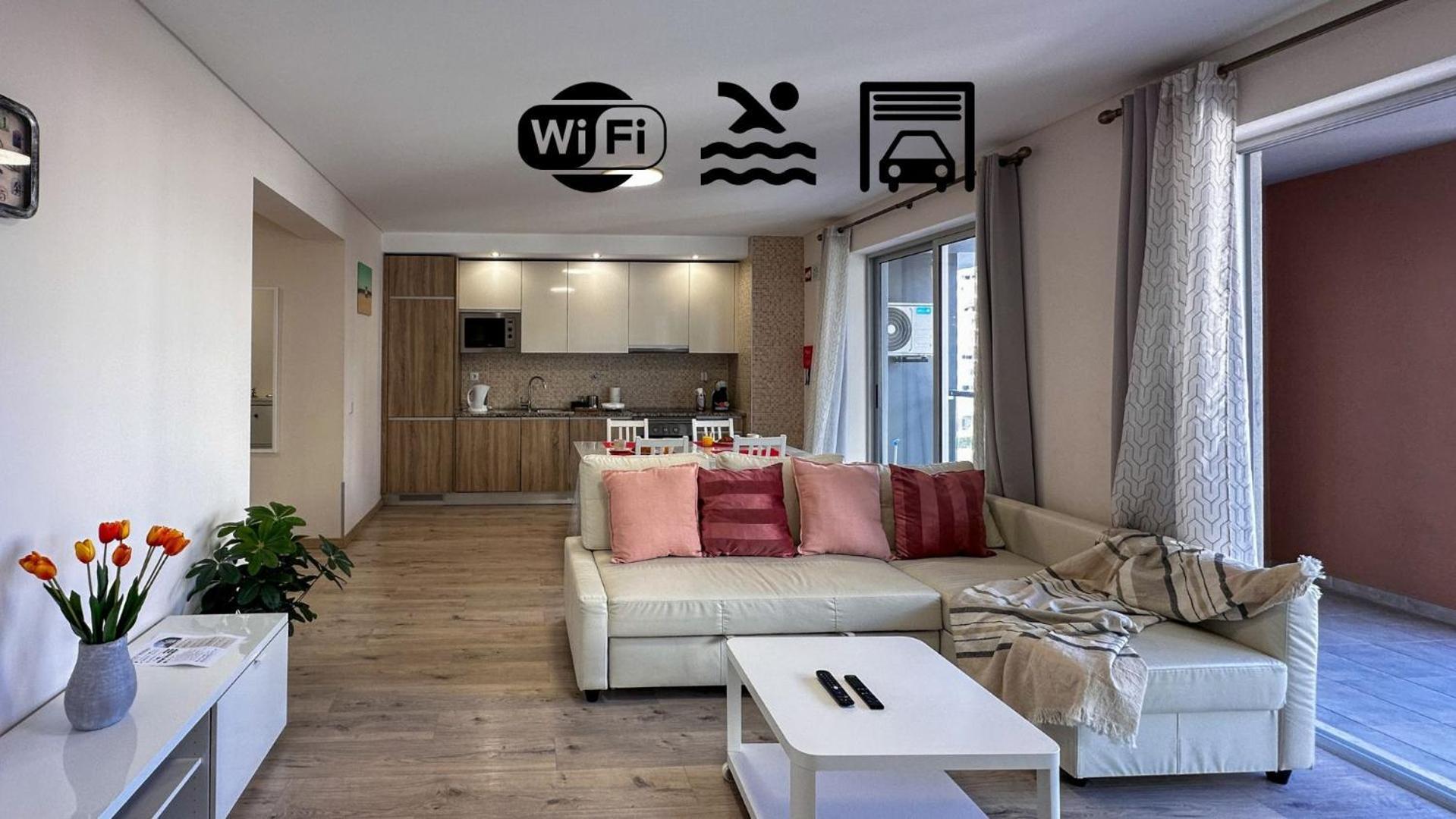 Apartamento Elegante Com Garagem E Piscina Na Praia Da Rocha Portimão Eksteriør billede